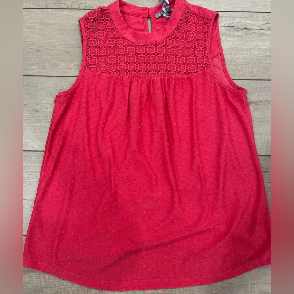 Daniel Rainn Fiona Lace Detail Top